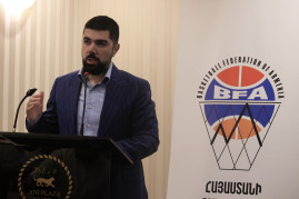 Արթուր Նազարյանն ընտրվել է Հայաստանի բասկետբոլի ֆեդերացիայի նախագահի պաշտոնում