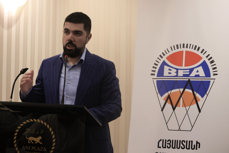 Արթուր Նազարյանն ընտրվել է Հայաստանի բասկետբոլի ֆեդերացիայի նախագահի պաշտոնում