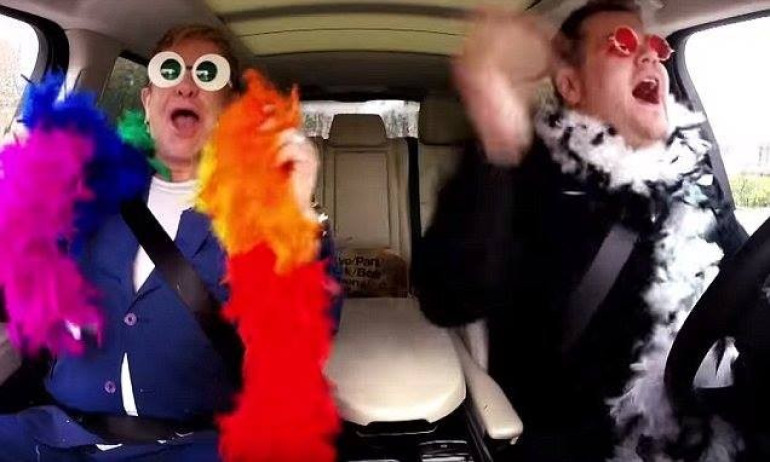 Էլթոն Ջոնը Carpool Karaoke շոուին կատարել է «Առյուծ արքա» մուլտֆիլմի երգը (տեսանյութ)
