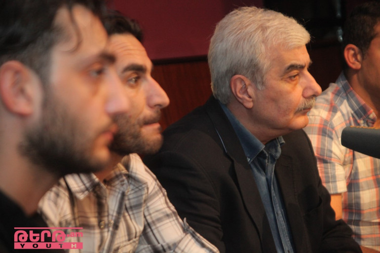 «Ճերմակ արագիլներ». ապրիլյան պատերազմի մասին ներկայացում Կամերային թատրոնում (ֆոտոռեպորտաժ)