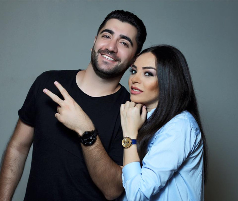 Վաչեի և Գայանեի դստեր առաջին լուսանկարը