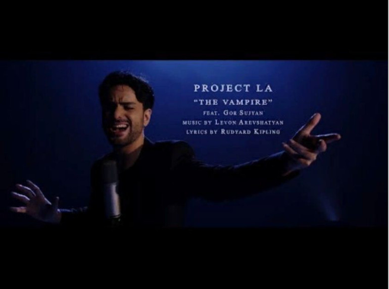 PROJECT  LA–ը ներկայացրել է The Vampire ստեղծագործությունը՝ Գոռ Սուջյանի կատարմամբ