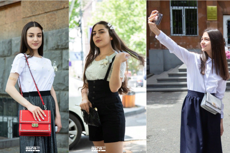 Երևանում տոնում են Վերջին զանգը. շրջանավարտների look–երը` ֆոտոշարքով