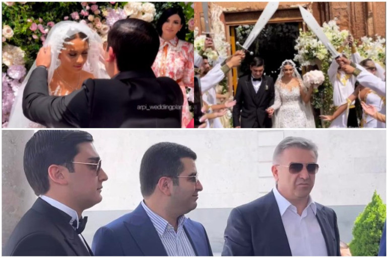 Ամուսնացել է Գալուստ Սահակյանի թոռնուհին (լուսանկարներ)