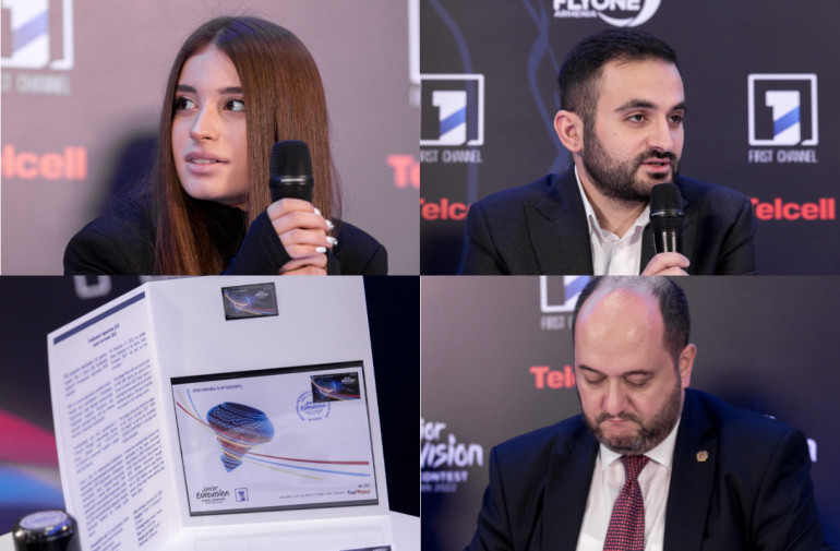 Այսօր շրջանառության մեջ է դրվել Երևանում կայանալիք «Մանկական Եվրատեսիլ 2022»-ին նվիրված նամականիշ (լուսանկարներ)