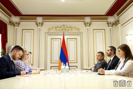 Relations between Armenia and the United Kingdom have made significant progress in recent years. Ruben Rubinyan receives the UK Ambassador to Armenia Relations between Armenia and the United Kingdom have made significant progress in recent years. Ruben Rubinyan receives the UK Ambassador to Armenia