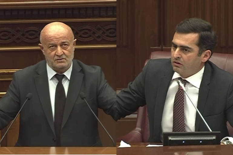 «Դուրս եմ հրավիրում դահլիճից, պարոն Աղազարյան. պարոն Եղոյան, Ձեզ նախազգուշացում». ԱԺ-ում Աղազարյանի ելույթից հետո թեժ վեճ սկսվեց (տեսանյութեր)