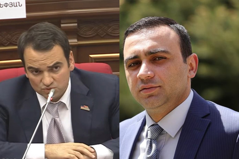 Տարոն Չախոյանը «գյnռմամիշ» անվանեց Նարեկ Կարապետյանին․ Նարեկ Կարապետյանն էլ Չախոյանին՝ «հnրթ»․ ԱԺ-ում իրավիճակը լարվեց (տեսանյութ) Տարոն Չախոյանը «գյnռմամիշ» անվանեց Նարեկ Կարապետյանին․ Նարեկ Կարապետյանն էլ Չախոյանին՝ «հnրթ»․ ԱԺ-ում իրավիճակը լարվեց (տեսանյութ)