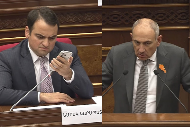 «Այս nճիրը կատարածին կարո՞ղ է մի օր հանձնեք Ադրբեջանին»․ «Դուք ինձ հիշեցնում եք կոկորդիլոսի մասին անեկդոտը»․ Նարեկ Կարապետյանի ու Նիկոլ Փաշինյանի հարց-պատասխանը