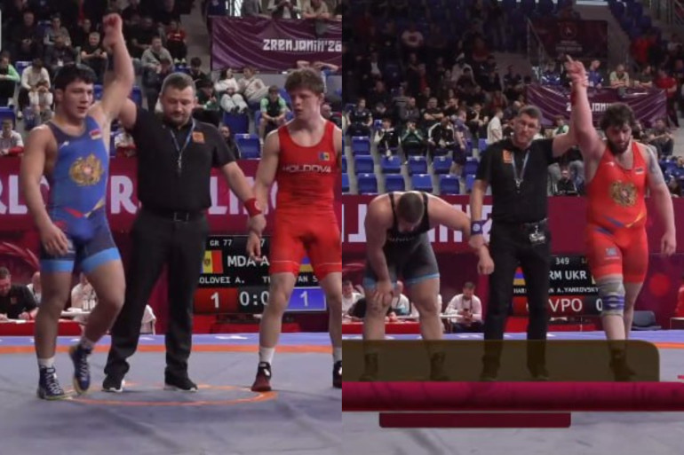 Ըմբշամարտի մինչև 23 տարեկանների Եվրոպայի առաջնությունում Սամվել Տերտերյանը և Արամայիս Հարությունյանը դուրս են եկել եզրափակիչ