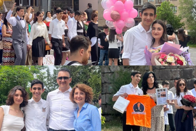 Այսօր Ալեքսանդր Արզումանյանի Վերջին զանգն է