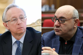 ՌԴ փոխարտգործնախարար Միխայիլ Գալուզինը և ՀՀ դեսպան Գուրգեն Արսենյանն ընդգծել են ռուս-հայկական հարաբերությունների հեռանկարները քննարկելու պատրաստակամությունը. ՌԴ ԱԳՆ ՌԴ փոխարտգործնախարար Միխայիլ Գալուզինը և ՀՀ դեսպան Գուրգեն Արսենյանն ընդգծել են ռուս-հայկական հարաբերությունների հեռանկարները քննարկելու պատրաստակամությունը. ՌԴ ԱԳՆ