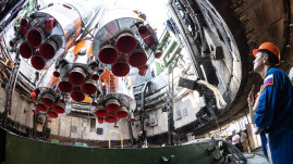 Российско-американский экипаж корабля "Союз МС-29" отправится с Байконура к МКС