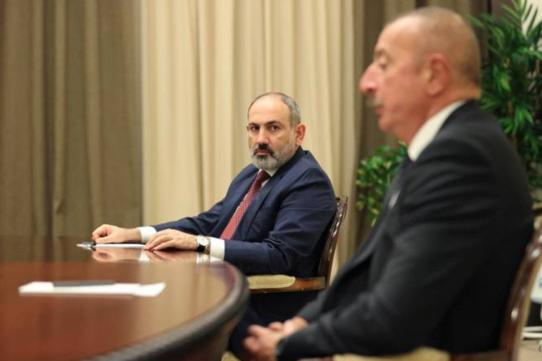 Կնքել Խաղաղության պայմանագիր, փոխադարձաբար հրաժարվել էսկալացնող խոսույթներից, շարունակել սահմանազատման գործընթացը, լուծարել Մինսկի խումբը․ Փաշինյանի առաջարկն Ալիևին Կնքել Խաղաղության պայմանագիր, փոխադարձաբար հրաժարվել էսկալացնող խոսույթներից, շարունակել սահմանազատման գործընթացը, լուծարել Մինսկի խումբը․ Փաշինյանի առաջարկն Ալիևին
