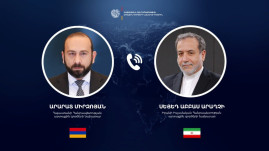 Ararat Mirzoyan and Abbas Araghchi exchanged views on recent developments in the Middle East and the possibilities of reaching a resolution to the situation