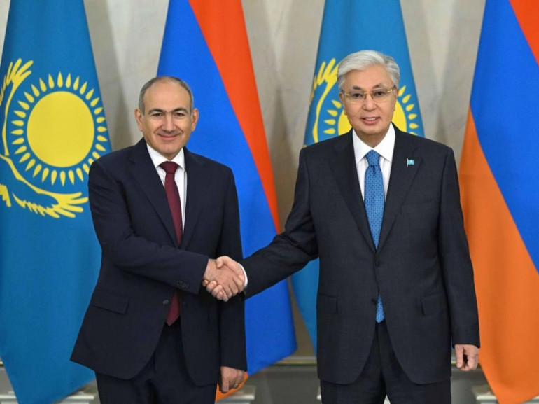I am deeply convinced that constitutional reforms in Kazakhstan will give new impetus to the strategic partnership between Yerevan and Astana. Nikol Pashinyan I am deeply convinced that constitutional reforms in Kazakhstan will give new impetus to the strategic partnership between Yerevan and Astana. Nikol Pashinyan