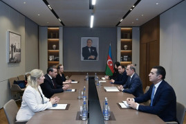 Բայրամովը ԱՄՆ ներկայացուցչի հետ քննարկել է TRIPP նախագիծը և Հայաստանի հետ հարաբերությունները Բայրամովը ԱՄՆ ներկայացուցչի հետ քննարկել է TRIPP նախագիծը և Հայաստանի հետ հարաբերությունները