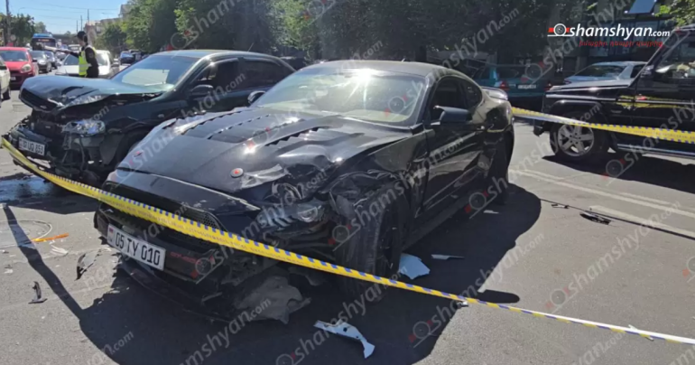 Շղթայական ավտովթար է տեղի ունեցել Երևանում, բախվել են 4 ավտոմեքենաներ