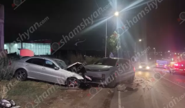 Արագածոտնում բախվել են «Lixiang»-ը, «Mercedes»-ը և «ԿամԱԶ»-ը
