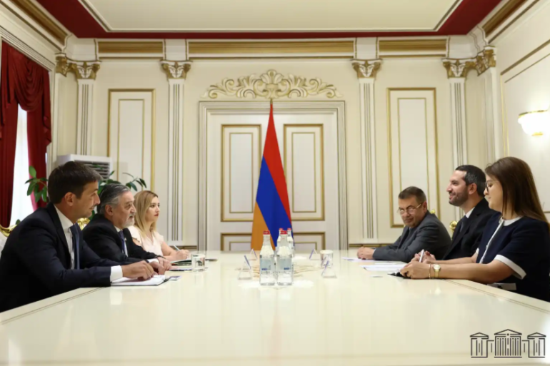 Ruben Rubinyan receives Ambassador Extraordinary and Plenipotentiary of the Republic of Argentina to Armenia Ruben Rubinyan receives Ambassador Extraordinary and Plenipotentiary of the Republic of Argentina to Armenia