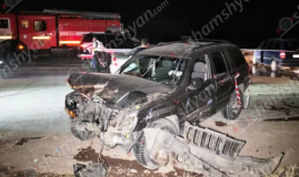 Արագածոտնում բախվել են «Jeep»-ը և «Opel Zafira»-ն. 3 վիրավnրից մեկը ազատամարտիկ, «Հայ ազգային կոնգրես»-ի անդամ Վարդան Մալխասյանն է