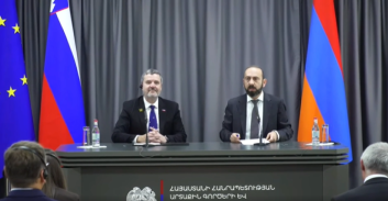 Հայաստանն ու Սլովենիան փոխըմբռնման հուշագիր են ստորագրել (տեսանյութ) Հայաստանն ու Սլովենիան փոխըմբռնման հուշագիր են ստորագրել (տեսանյութ)