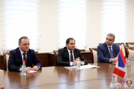 Papikyan highlights achievements in Armenia–France defense cooperation during meeting with French Ambassador