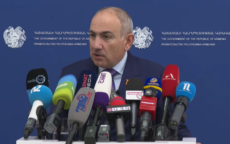 Հիմա Հայաստանում ներքաղաքական ապակայունացման երրորդ փորձն է նախապատրաստվում, որը լայնորեն կիրառվող գաղտնի պլանի մի մասն է. Փաշինյան Հիմա Հայաստանում ներքաղաքական ապակայունացման երրորդ փորձն է նախապատրաստվում, որը լայնորեն կիրառվող գաղտնի պլանի մի մասն է. Փաշինյան