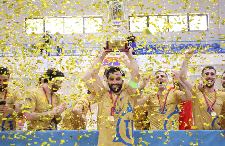 «Юниспорт» — чемпион Высшей лиги Армении по футзалу