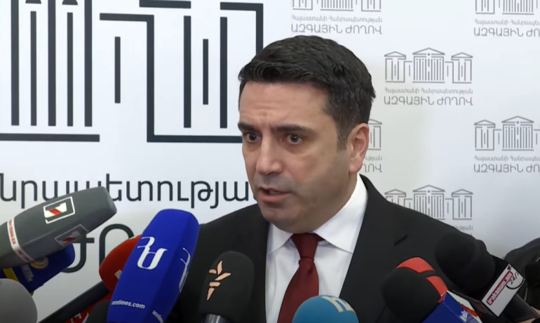 I was not poor, but I went to the army. Our ultimate goal is to have a professional army. ALEN SIMONYAN