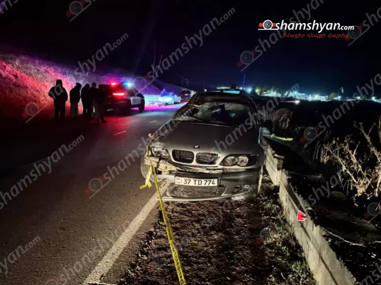 Գեղարքունիքի մարզում «BMW»-ն բшխվել է ձիուն, ձիավորը տեղափոխվել է հիվանդանոց