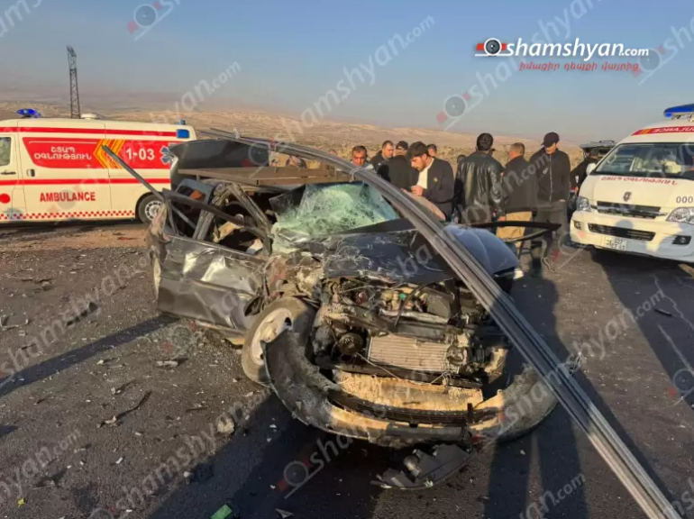 Երևան-Գյումրի ավտոճանապարհին բшխվել են «BMW X5»-ը և «Opel Astra»-ն․ կա 3 վիրшվոր