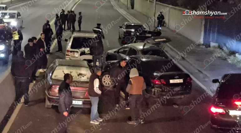 «Դեֆանս Հաուզինգ» թաղամասի մոտ բախվել են 6 տրանսպորտային միջոց, խցանումը հասնում է 3 կմ-ի