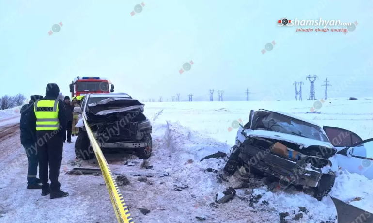 Մարգարա-Վանաձոր ավտոճանապարհին բшխվել են «Lexus GX 470»-ը և «Daewoo»-ն, կա 3 վիրшվոր