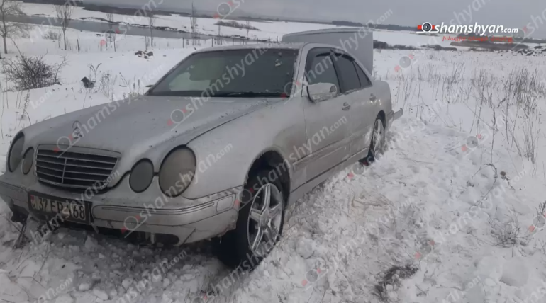  Գեղարքունիքի մարզում բшխվել են «Volkswagen»-ը և «Mercedes»-ը, վերջինը հայտնվել է ձնակույտի մեջ, կա վիրшվոր