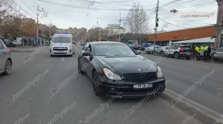«Մեգամոլ» առևտրի կենտրոնի մոտ «Mercedes»-ով վրшերթի ենթարկված հետիոտնը հիվանդանոցում մшհացել է