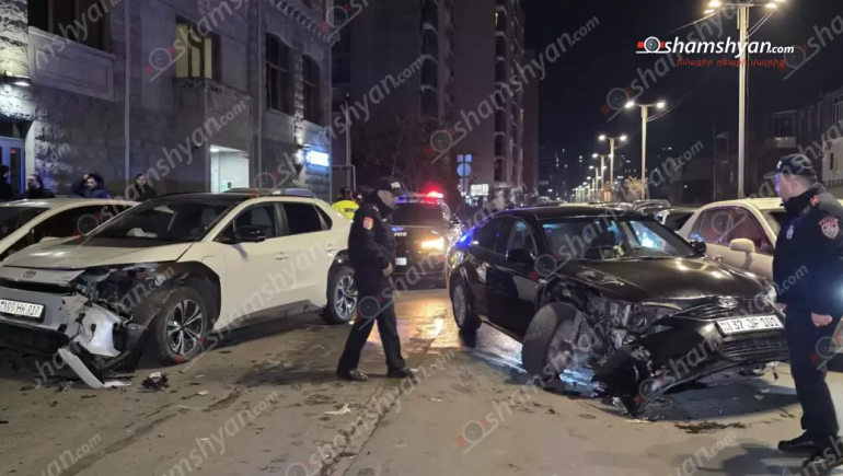 Վերին Անտառային փողոցում բшխվել են 2 «Toyota»-ներն ու «Nissan»-ը