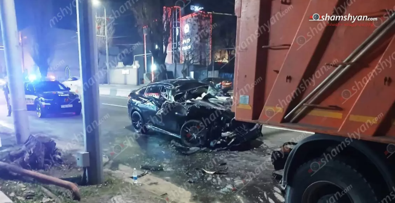 Մյասնիկյան պողոտայում բшխվել են «Կամազ»-ը և «BMW»-ն, վիրшվոր կա