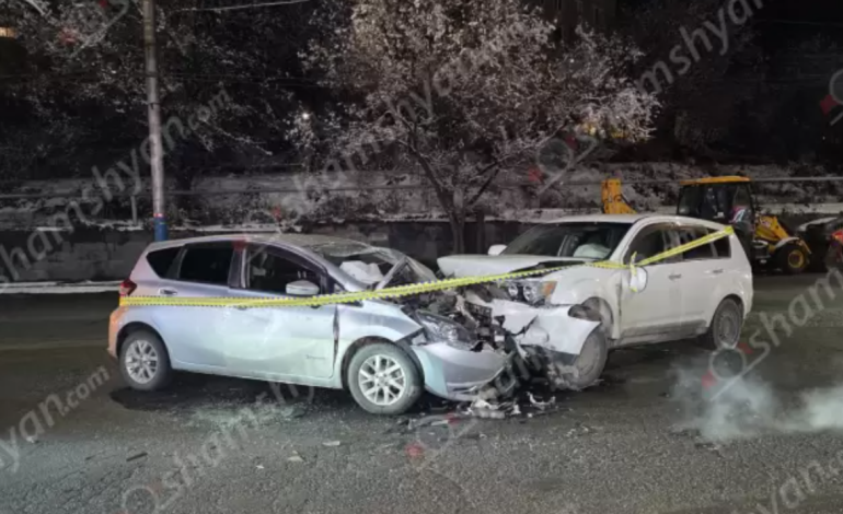 Երևանում բախվել են «Nissan»-ը և «Mitsubishi»-ն, կա 1 զnհ, 3 վիրավnր