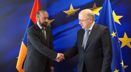 Ararat Mirzoyan and the EU Commissioner exchanged views on prospects for cooperation in the field of security and defense Ararat Mirzoyan and the EU Commissioner exchanged views on prospects for cooperation in the field of security and defense