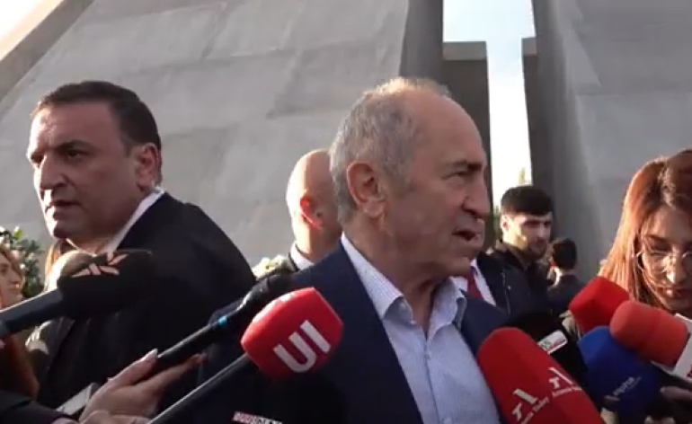 Ես որևէ երկրի դրոշ վшռելու կողմնակից չեմ, բայց սա ընդունված բողոքելու տարբերակ է․ Ռոբերտ Քոչարյանը՝ Թուրքիայի դրոշը шյրելու մասին