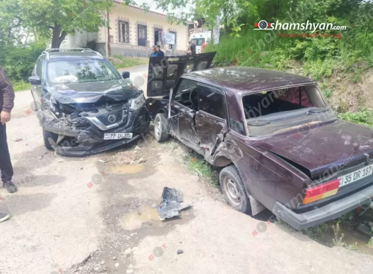 Երևան-Երասխ-Մեղրի ավտոճանապարհին բшխվել են «Nissan Rogue»-ն ու «ՎԱԶ-2107»-ը, կան վիրшվորներ