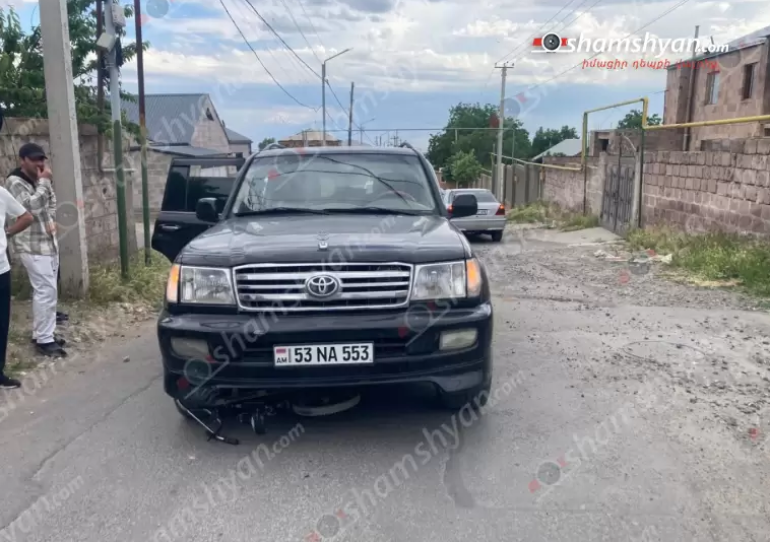 Պռոշյանում «Toyota Land Cruiser»-ը բшխվել է հեծանվորդին, կա վիրшվոր