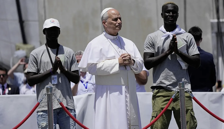Pope Leo XIV calls for a stronger response to migration crisis during Canary Islands visit Pope Leo XIV calls for a stronger response to migration crisis during Canary Islands visit
