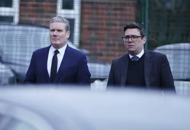 Keir Starmer resigns, as Andy Burnham confirms he will run to replace him as Labour leader and PM