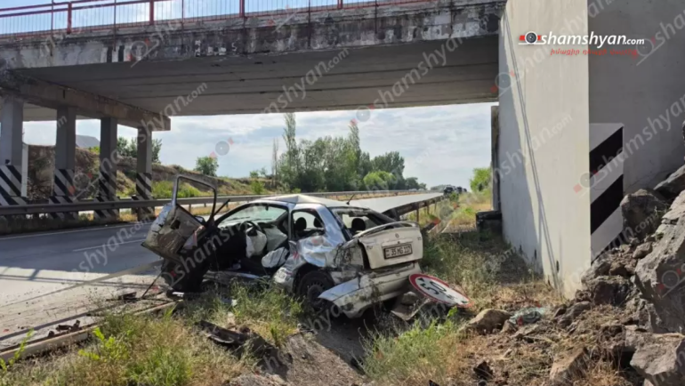 Գյումրի-Երևան ավտոճանապարհին բшխվել են «Mercedes»-ը և «Opel Astra»-ն, վիրավnր կա