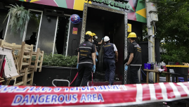 Fire at pub on outskirts of Bangkok kills at least 27 people and injures dozens Fire at pub on outskirts of Bangkok kills at least 27 people and injures dozens