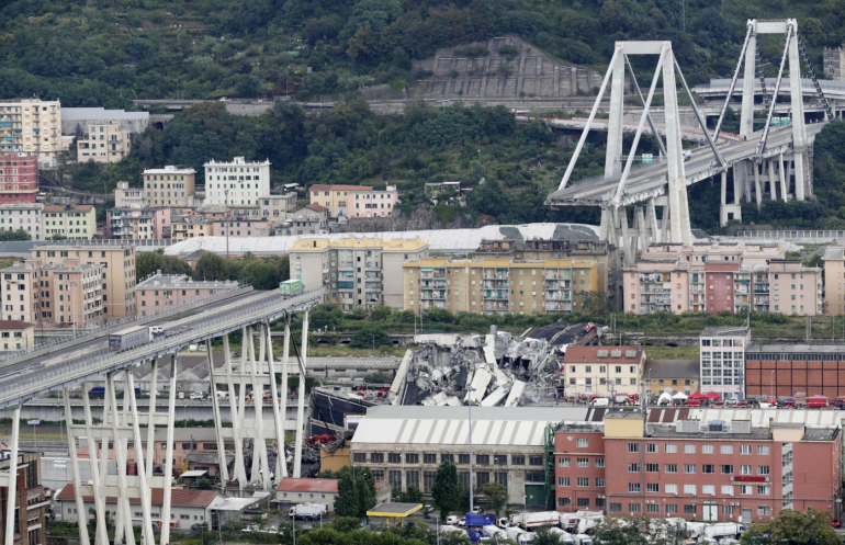 Italian court convicts 30 including former highway operator CEO in deadly 2018 bridge collapse