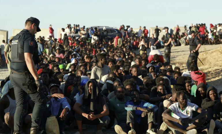 Ceuta leader says 100 migrants died in border rush