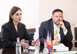 Սրբուհի Գալյանը և Դեյվիդ Ալենը քննարկել են հետագա համագործակցության հնարավոր ուղղությունները